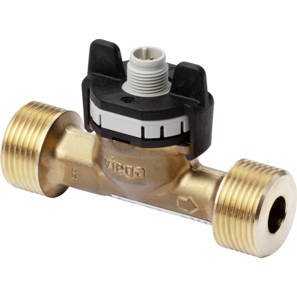 Viega Durchfluss- und Temperatursensor AquaVip 5841.50 in DN32xG11/2