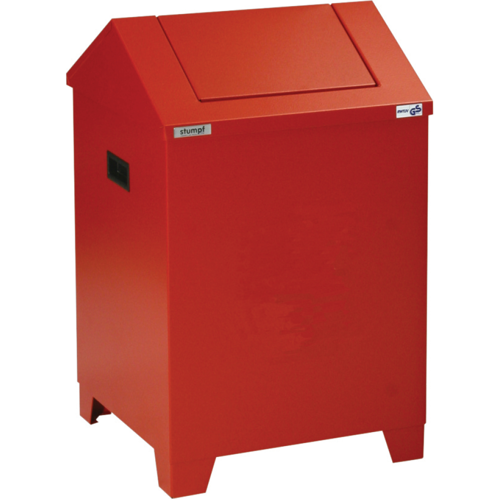 Putzwollkasten ca.73 l 655x410x405 mm feuerrot