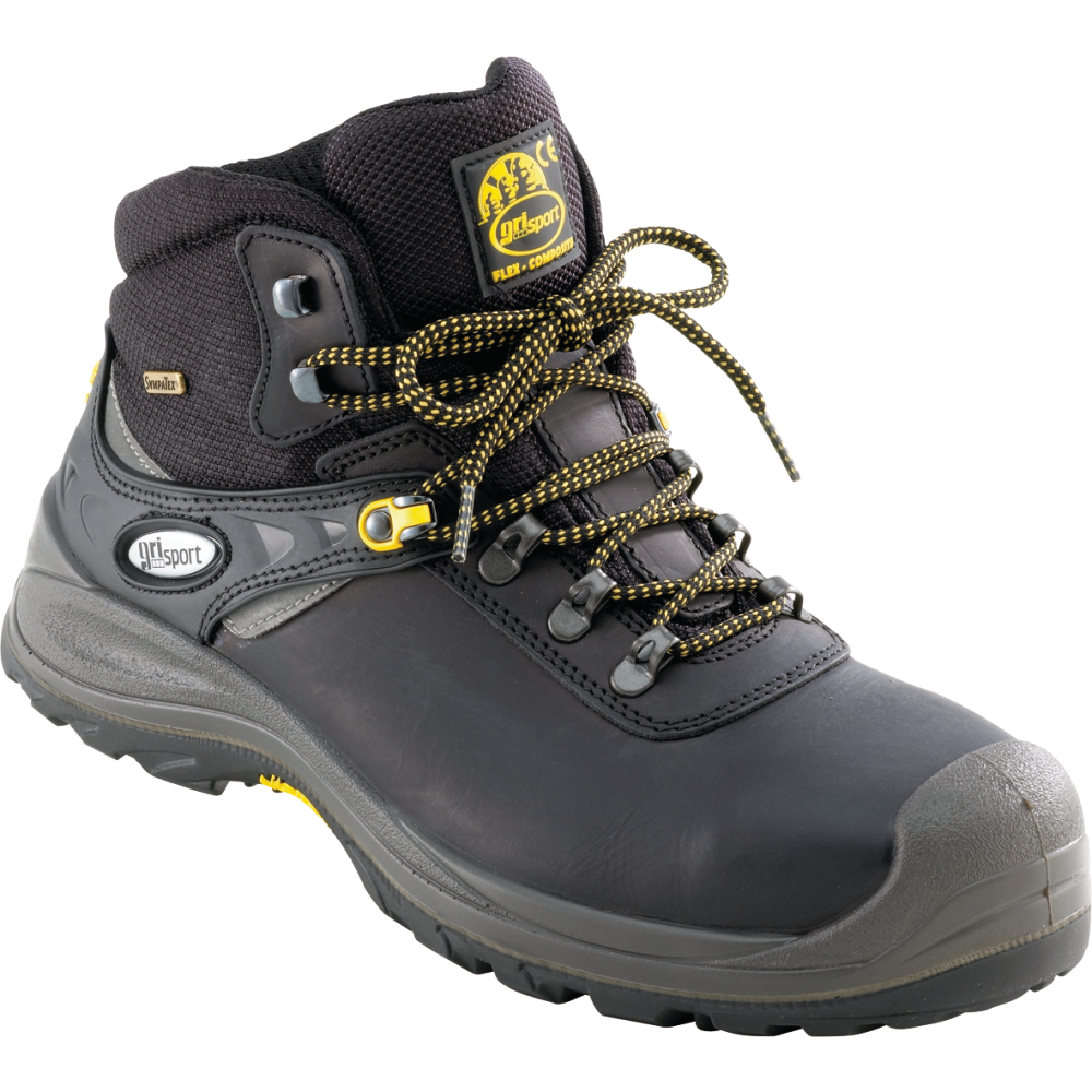 Grisport Sicherheitsschnürstiefel Valsugana S3 schwarz Gr.39