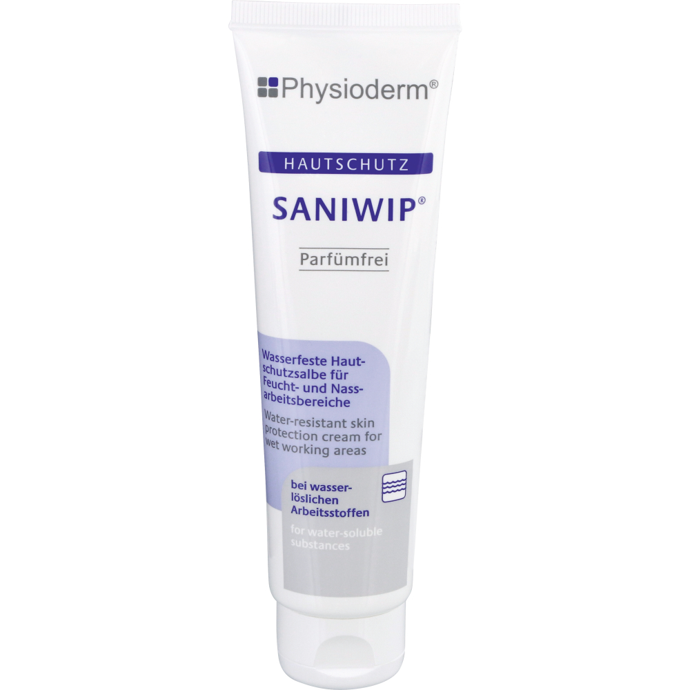 Hautschutzcreme Saniwip, 1000 ml Faltflasche