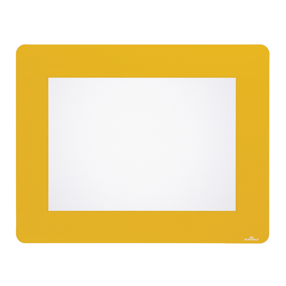 Bodenmarkierungsfenster A5 ablösbar, 10 Stück Außen: 314x252x0,4 Sichtfenster: