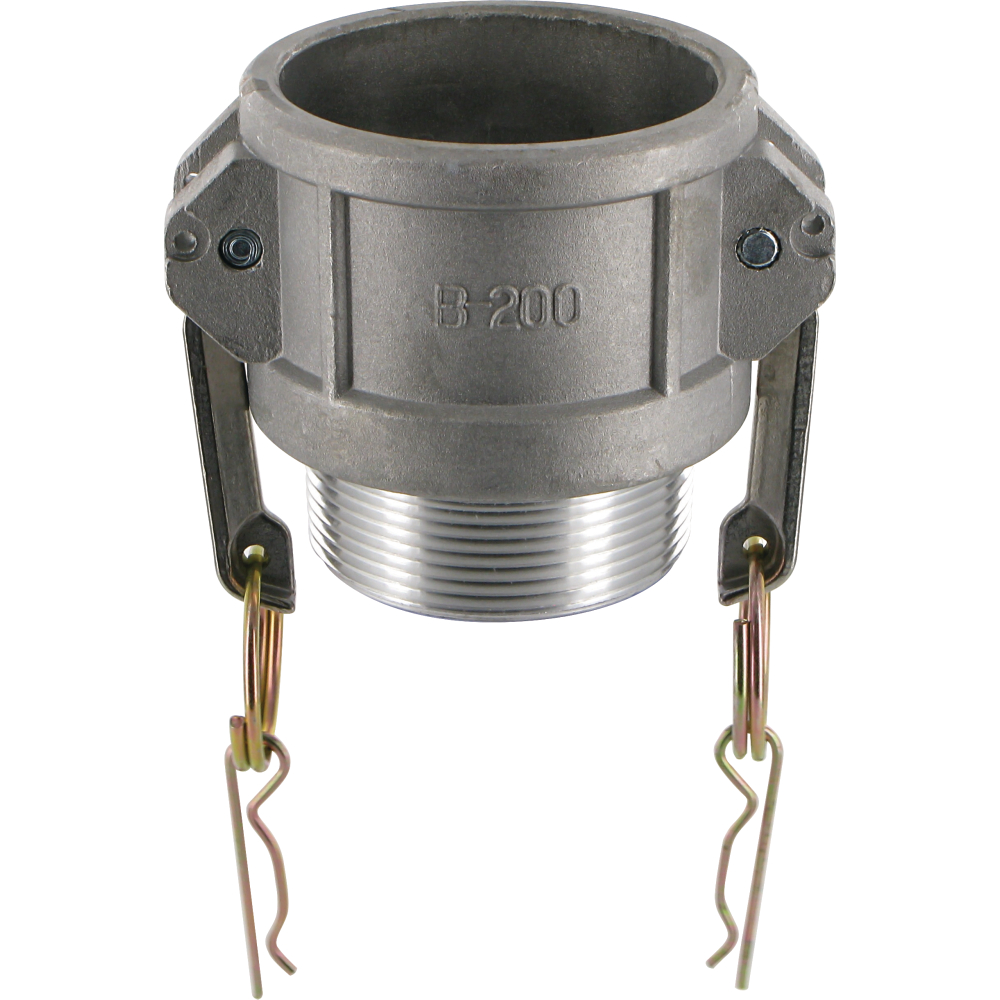 Kamlok Mutterteil Typ B DN65, AG 2.1/2", Alu