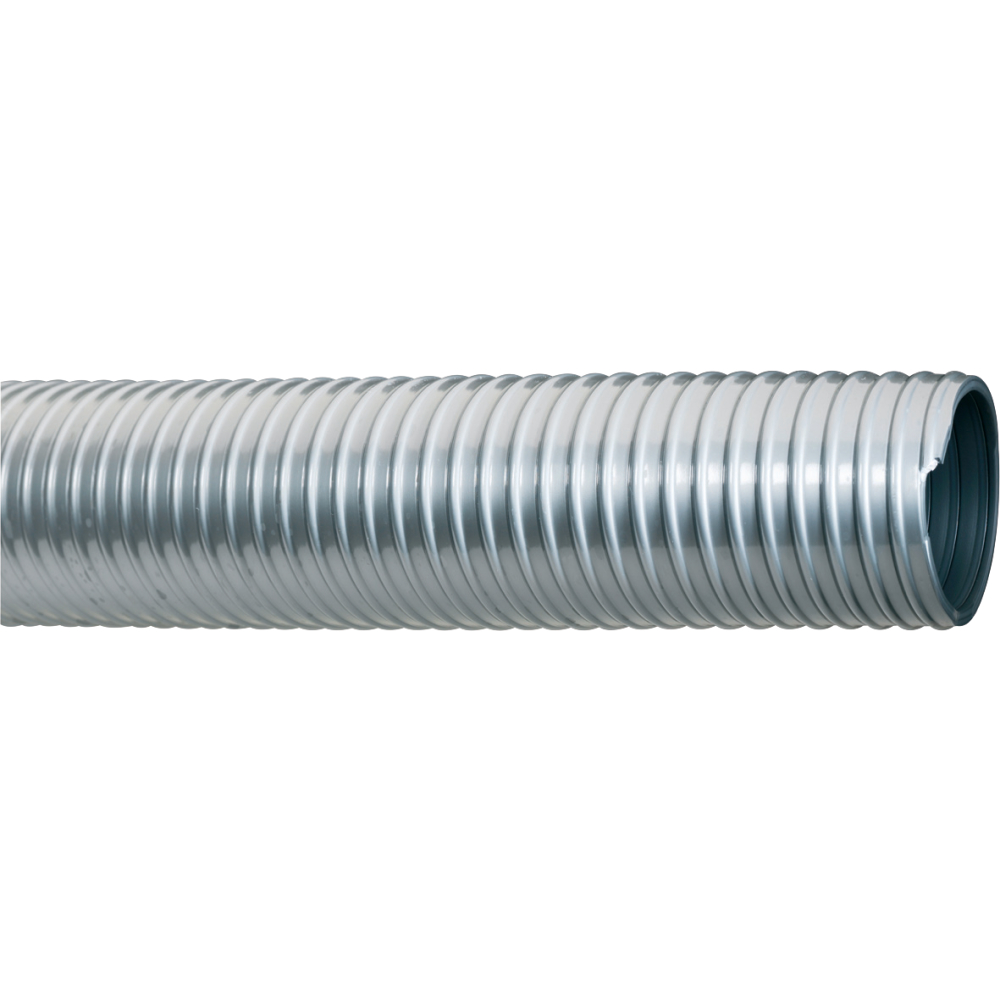 PVC/NBR Saug-Druckschl. grau, NAFTOIL/BUNA 63mm