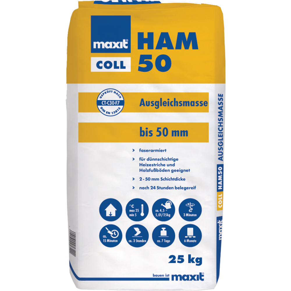 Ausgleichsmasse Holz KG maxit coll HAM 50 25kg