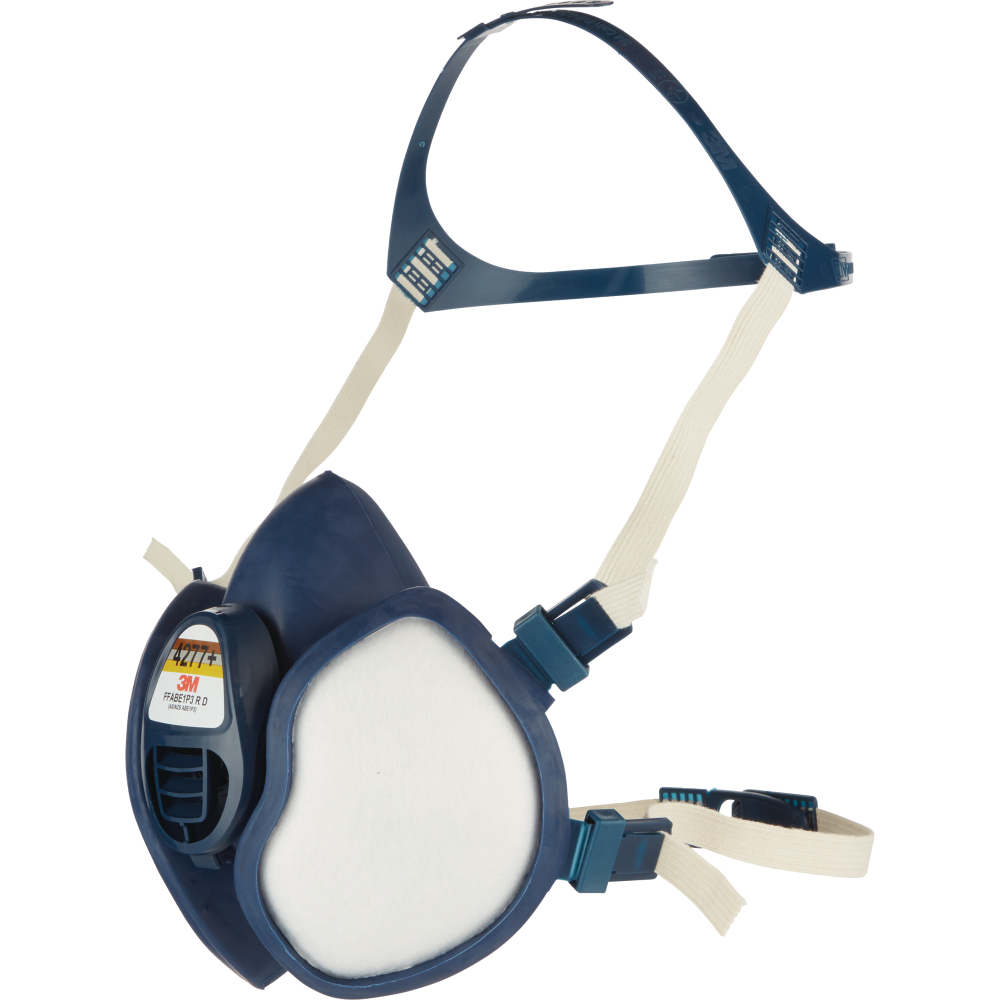 3M Wartungsfreie Mehrweg-Halbmaske 4277+ FFABE1P3 R D Filter