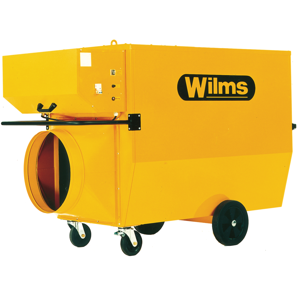 Wilms Heissluftturbine BV 385 110kW mit Abgasführung