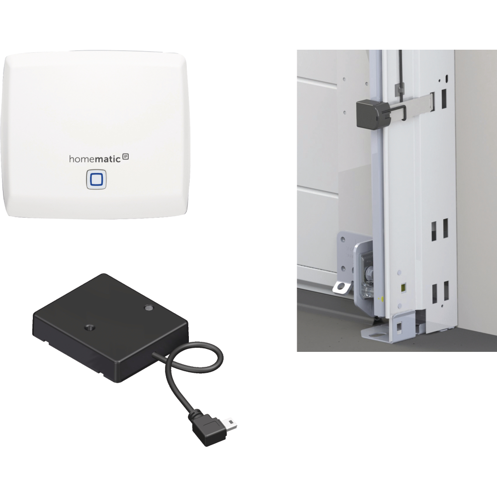 Smart Home-Set Novoferm Homematic IP + Lichtschr.