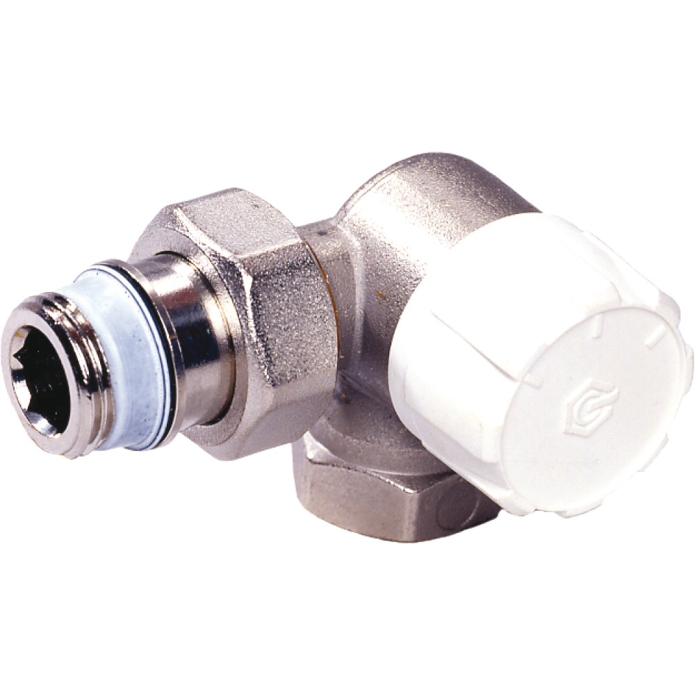 PfT Thermostat-Ventilunterteil Winkelform