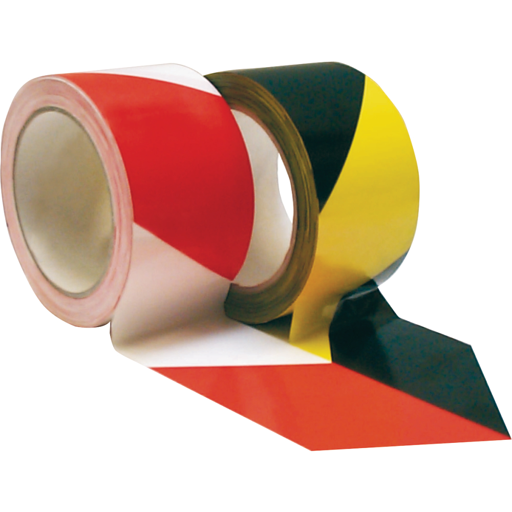 Warnband selbstklebend schwarz/gelb 60mmx66m