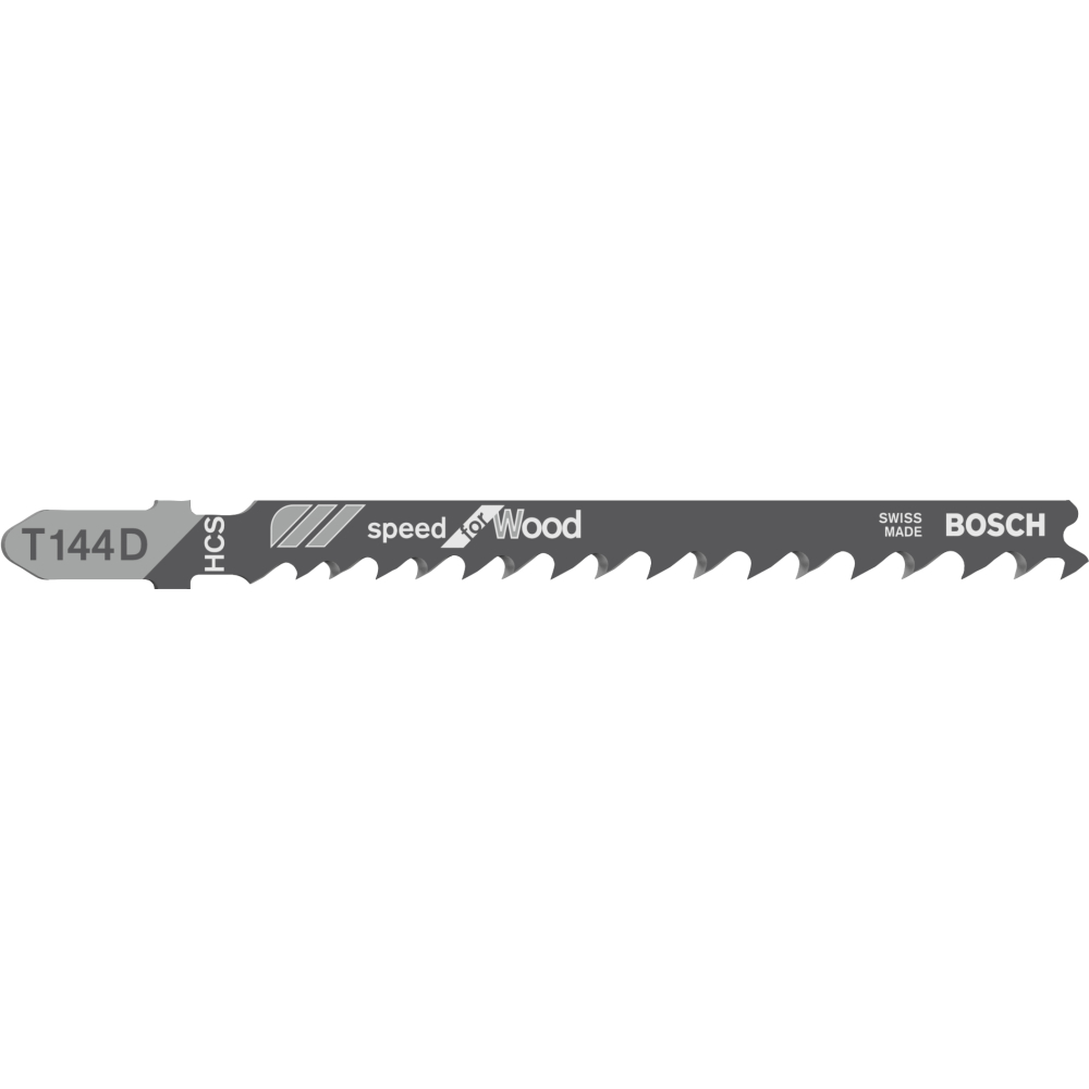 Bosch Stichsägeblatt T 144 D Speed for Wood 25 Sägeblätter