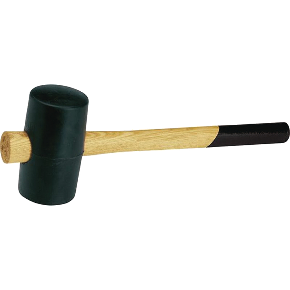 FORTIS Gummi-Kompositions-Hammer schwarz schwarz 64mm