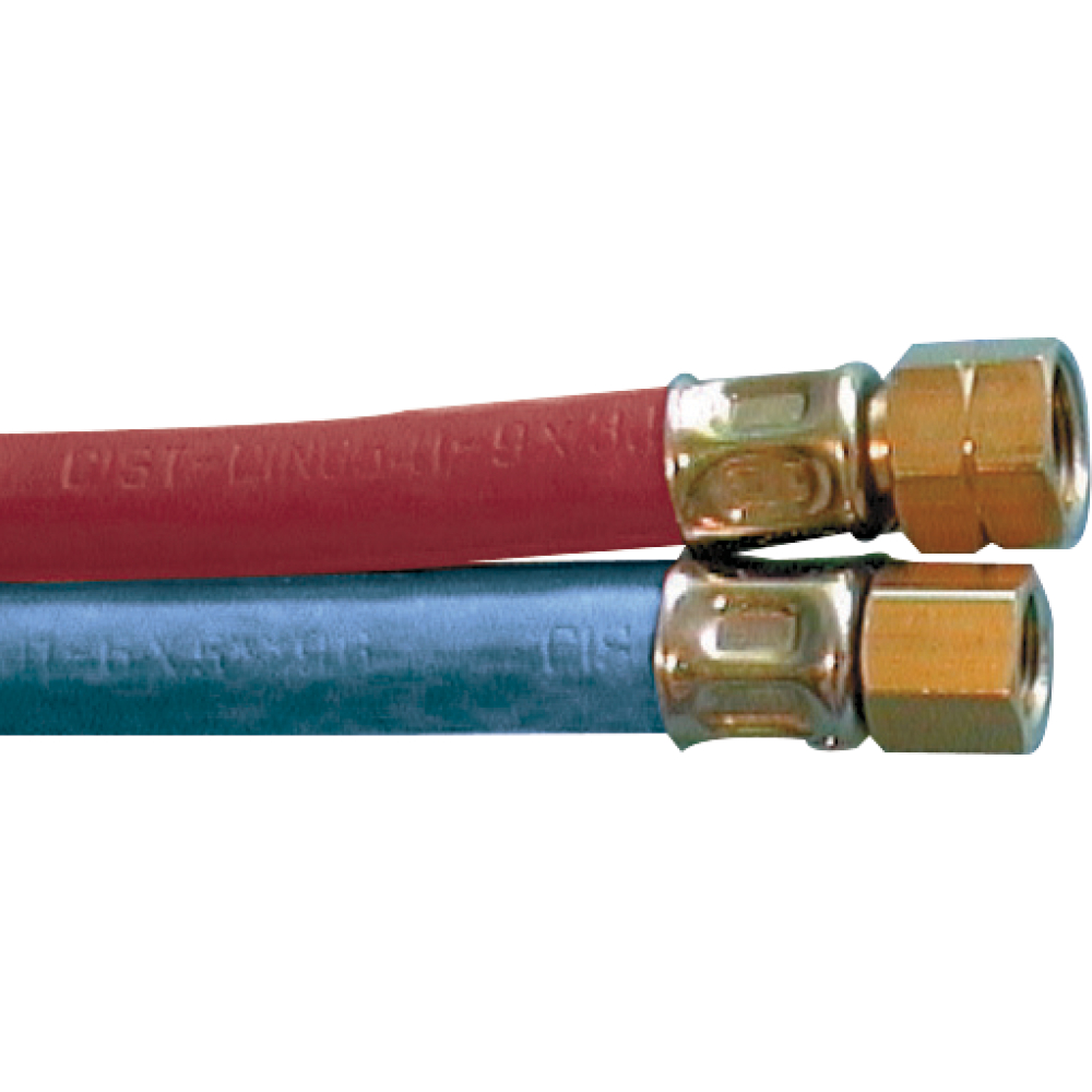 Autogenzwillings-Garnitur 15 m, (AC 9,0 x 3,5 mm) /(S 6,0 x 5,0 mm)