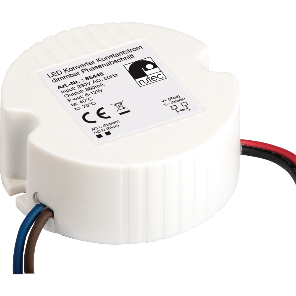 LED-Konverter dimmbar 350mA 8-10,5W IP64 85446