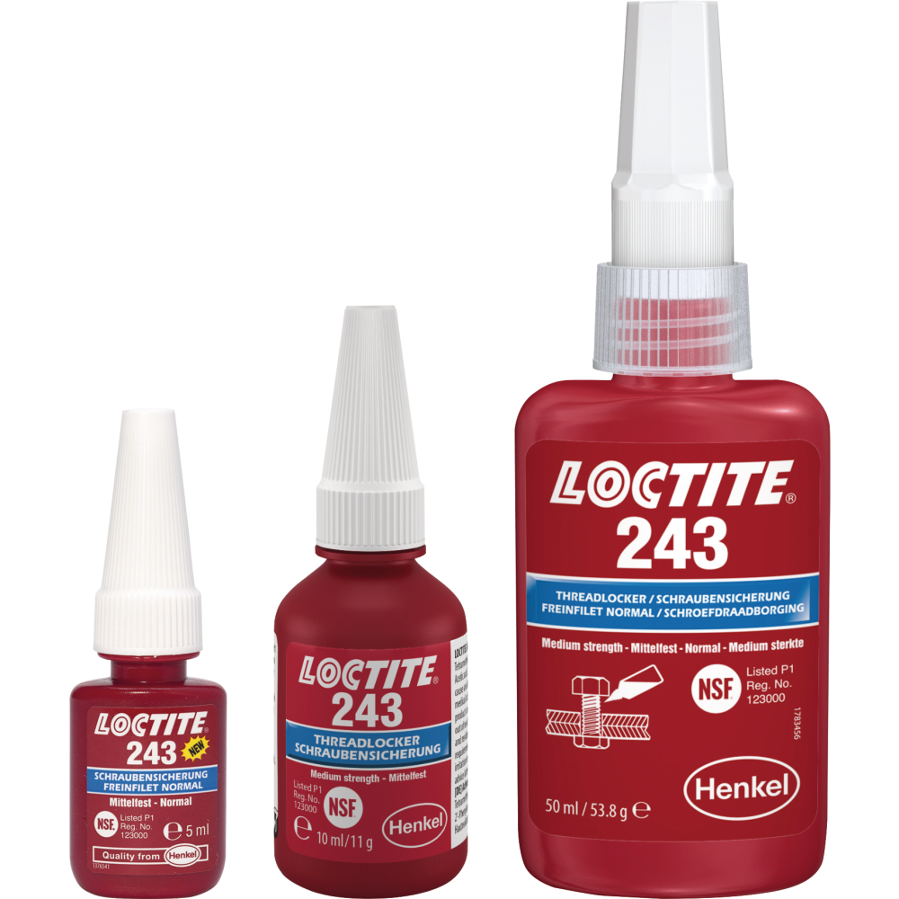 Loctite® 243 Schraubensicherung mittelfest Flasche 50ml