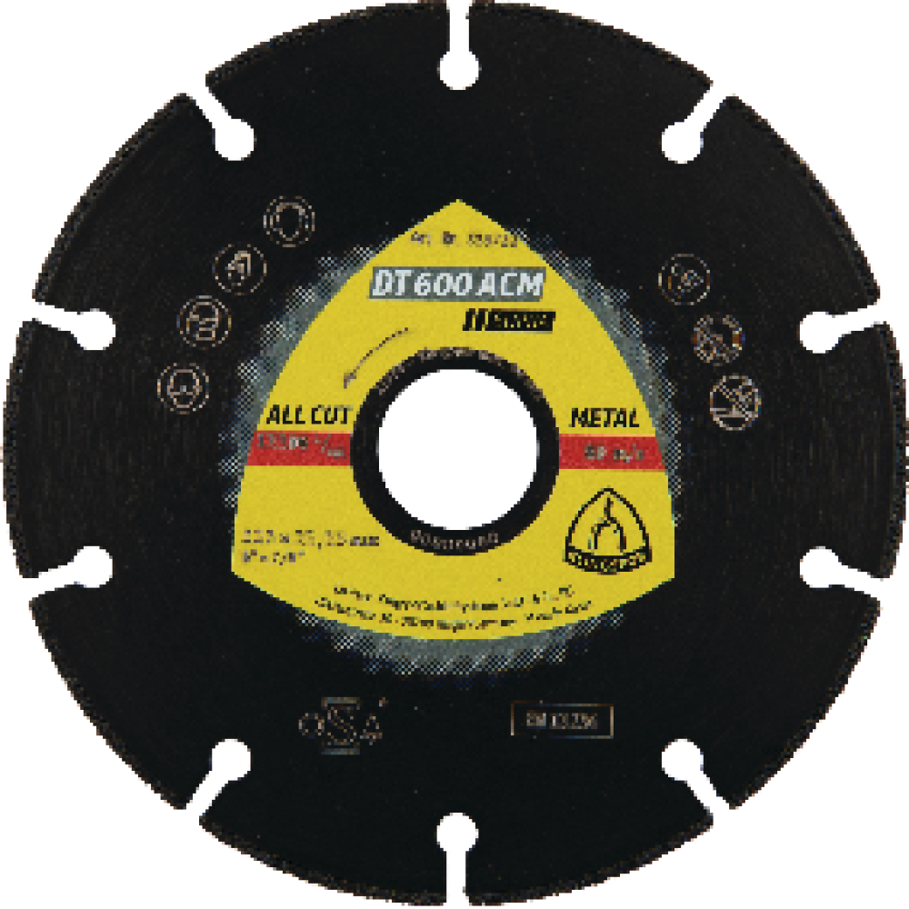 KLINGSPOR Diamanttrennscheibe DT 600 ACM Supra 115x1,3X22,23mm