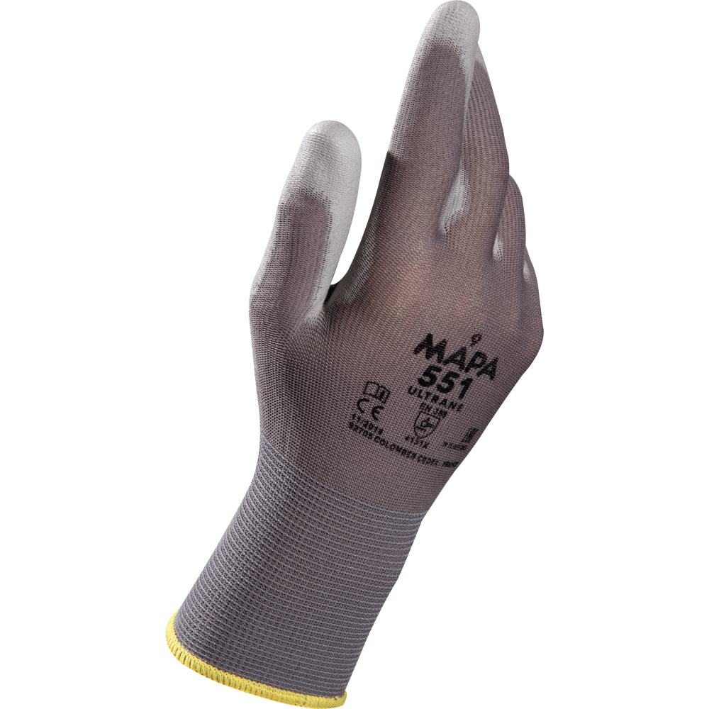 MAPA Montagehandschuh Ultrane 551 grau Gr.10