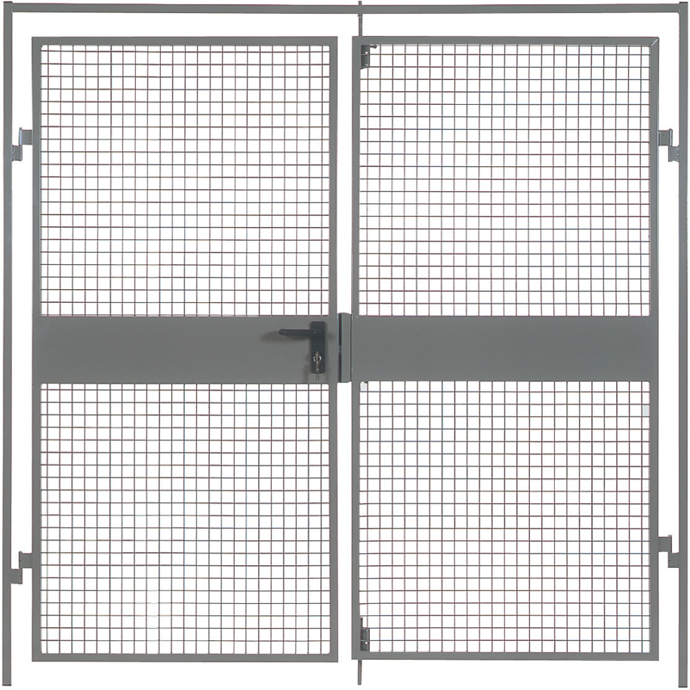 Doppeltür 2200 mm Trennwand-System Vario