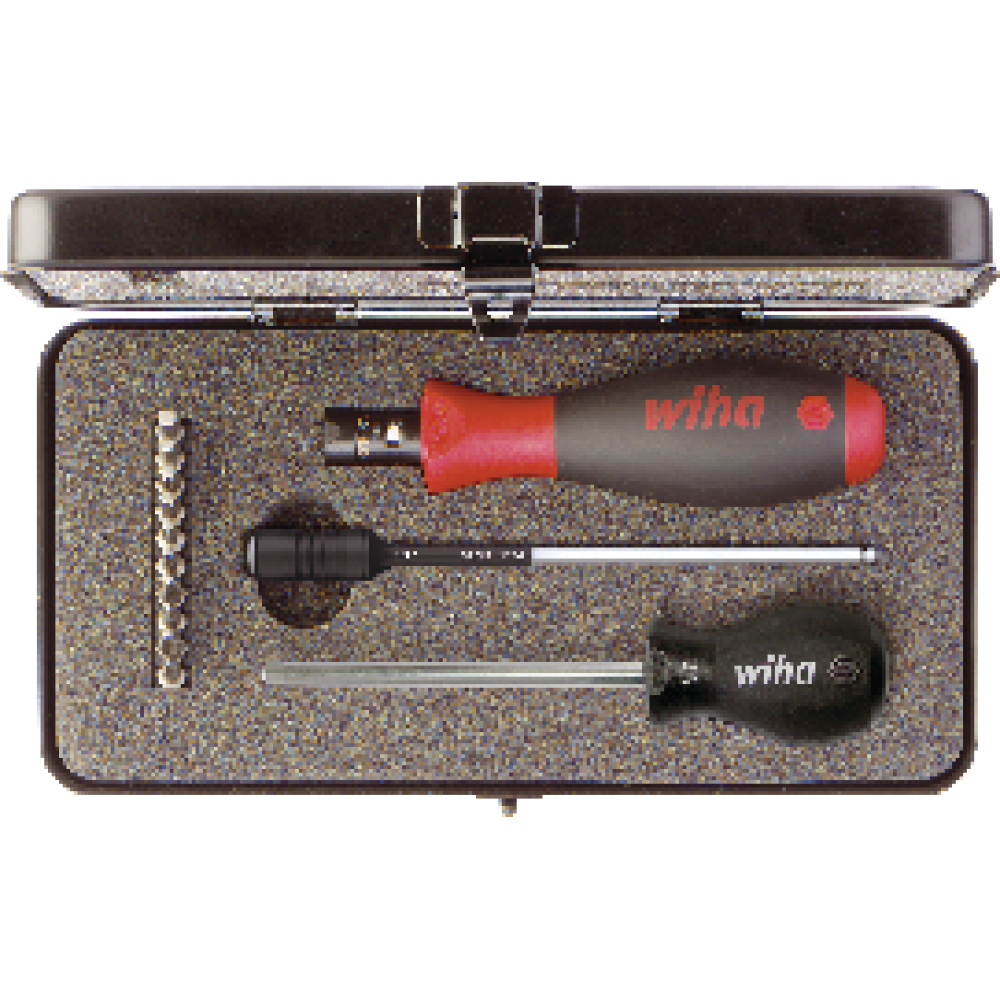 Wiha Drehmoment-Schraubendreher Set TorqueVario®-S 0,8-5Nm 13tlg.