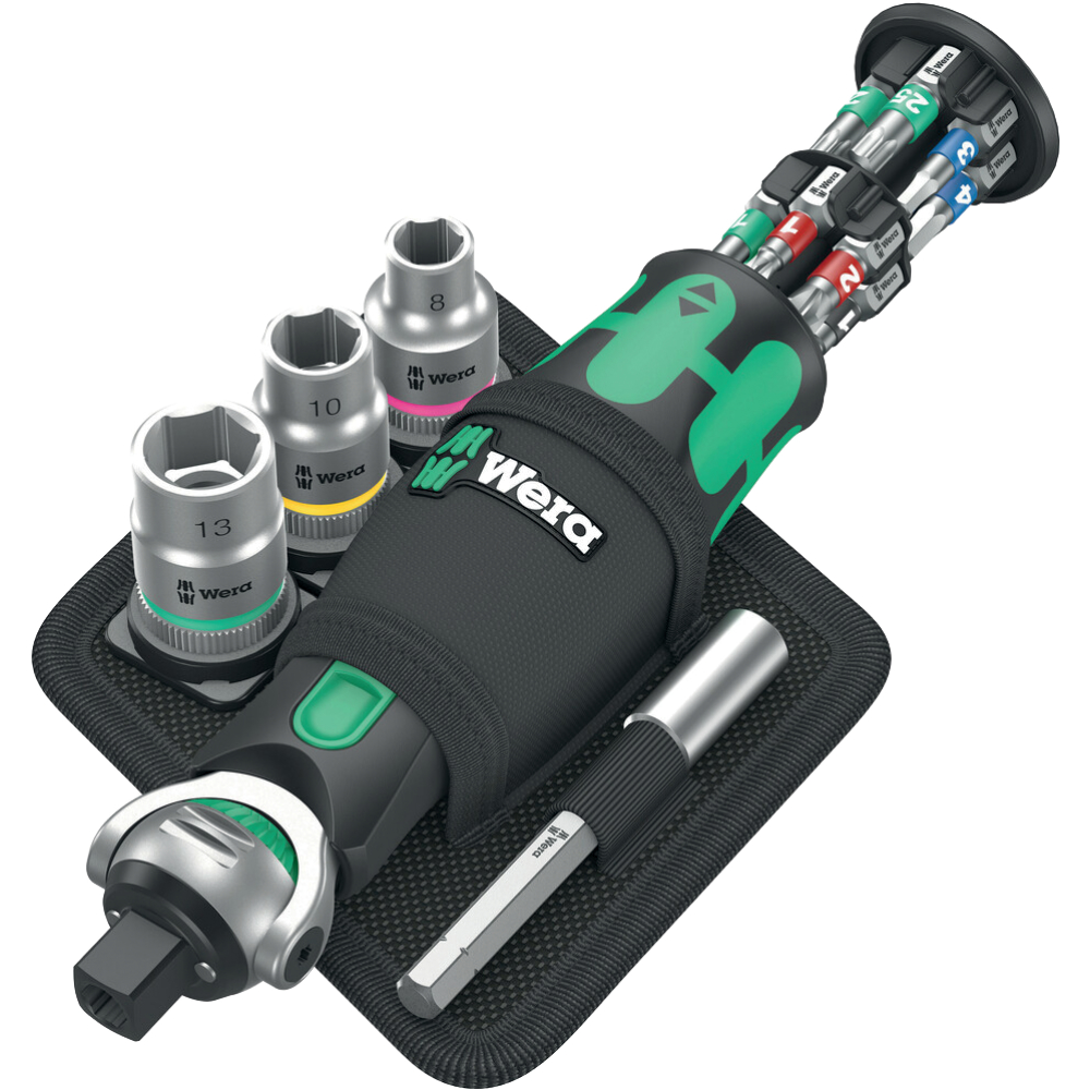 Knarrensatz Zyklop 8009 Pocket 2 18-tlg. mit Bit-Sortiment Wera