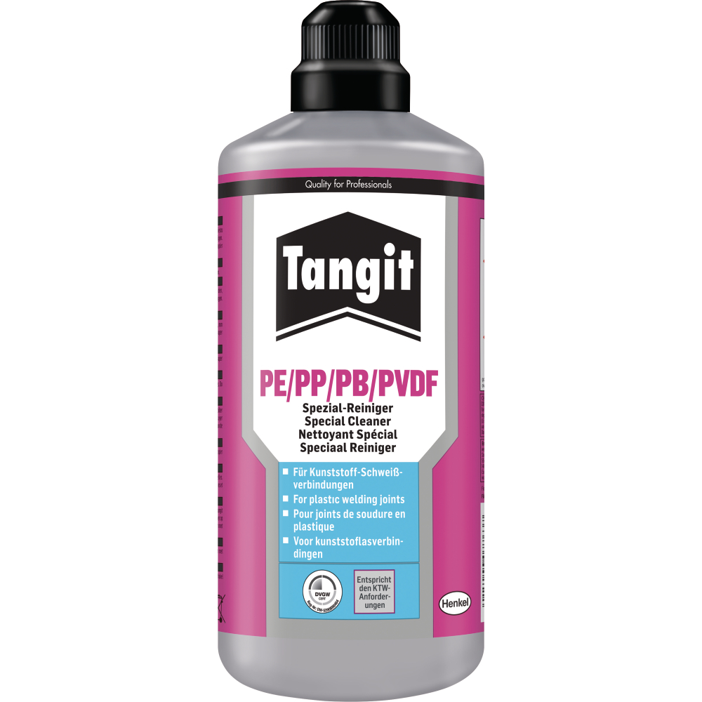 Tangit PE/PP- und PVDF-Reiniger Spezial-Reiniger 1l-Flasche