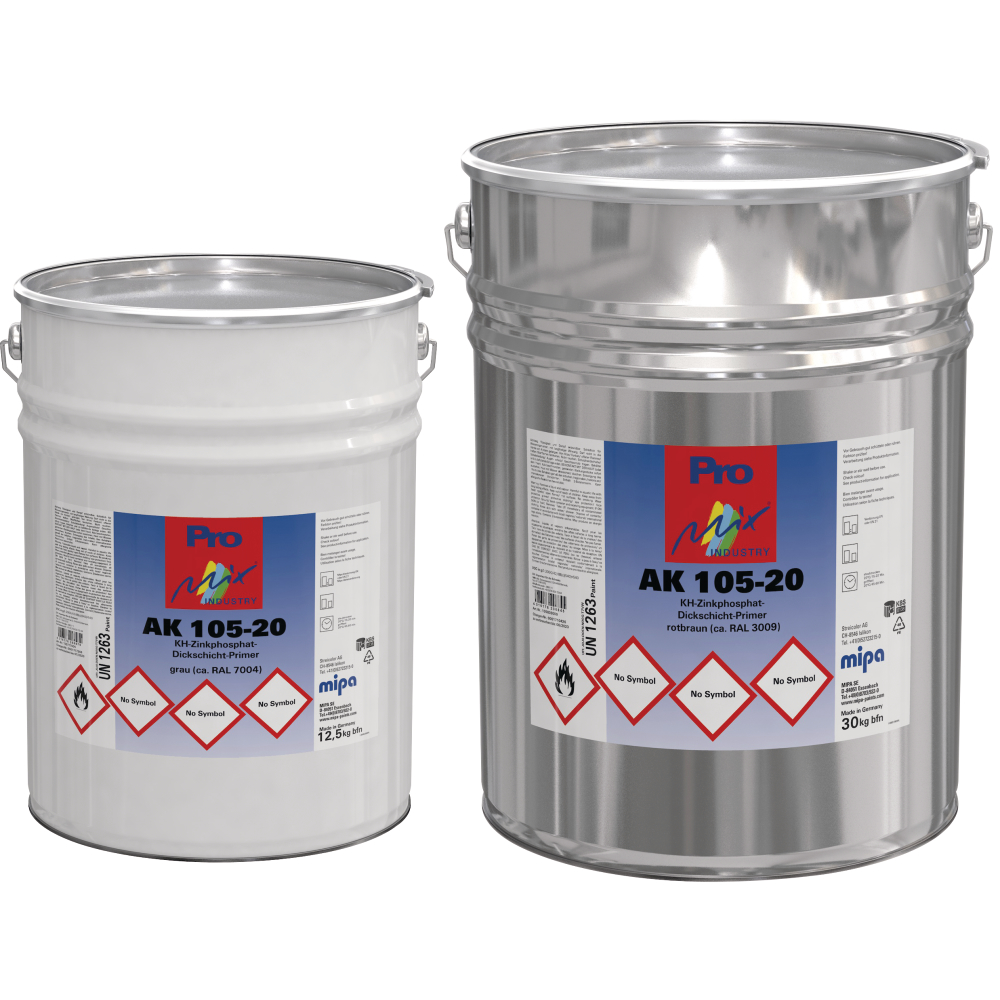 Metallgrund AK grau 12,5kg BFN Mipa ca. RAL 7004