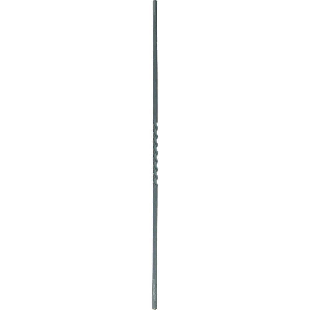 Geländerstab 12x12x1000mm glatt 1xgedreht 220mm