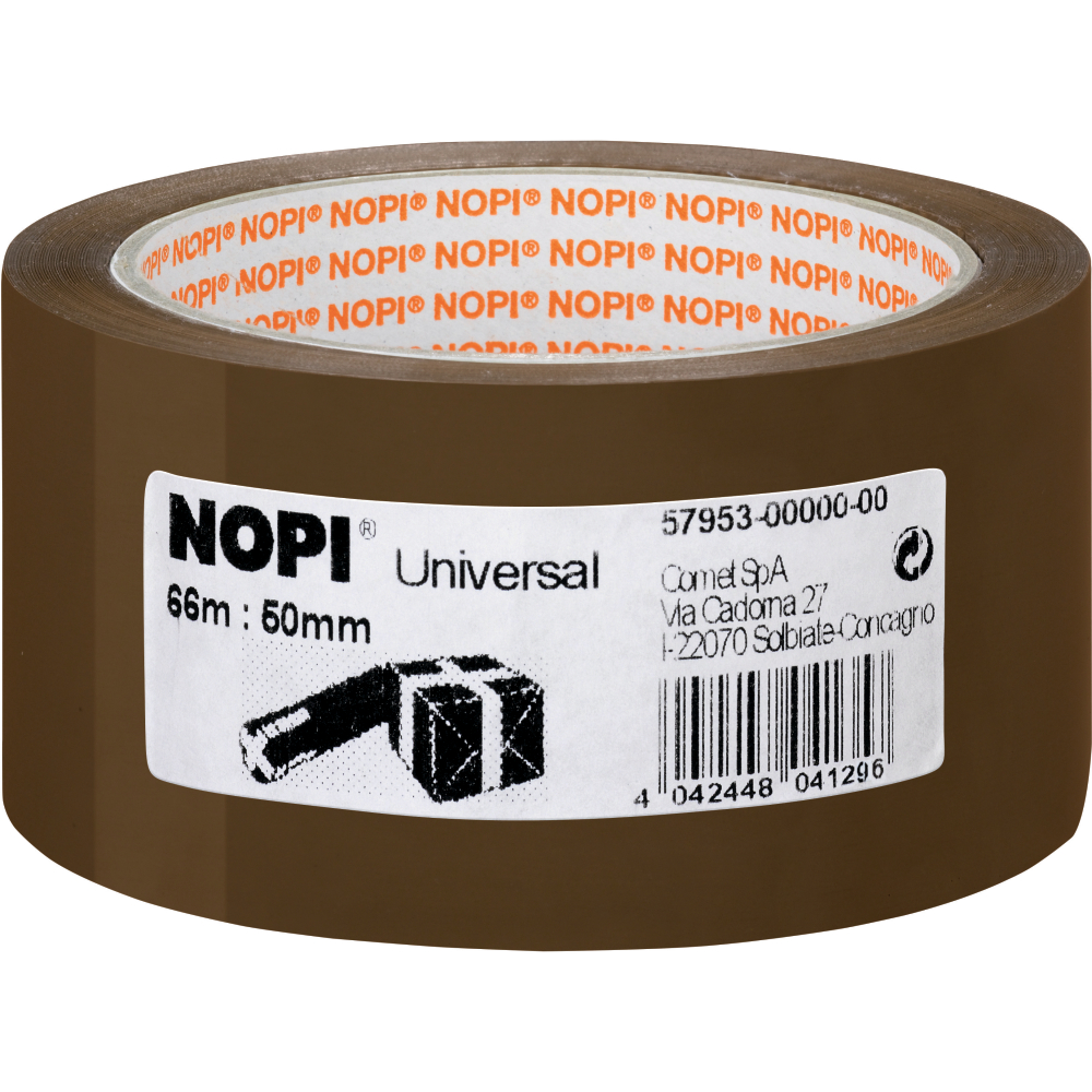 Nopi Pack universal 66m x 50mm braun