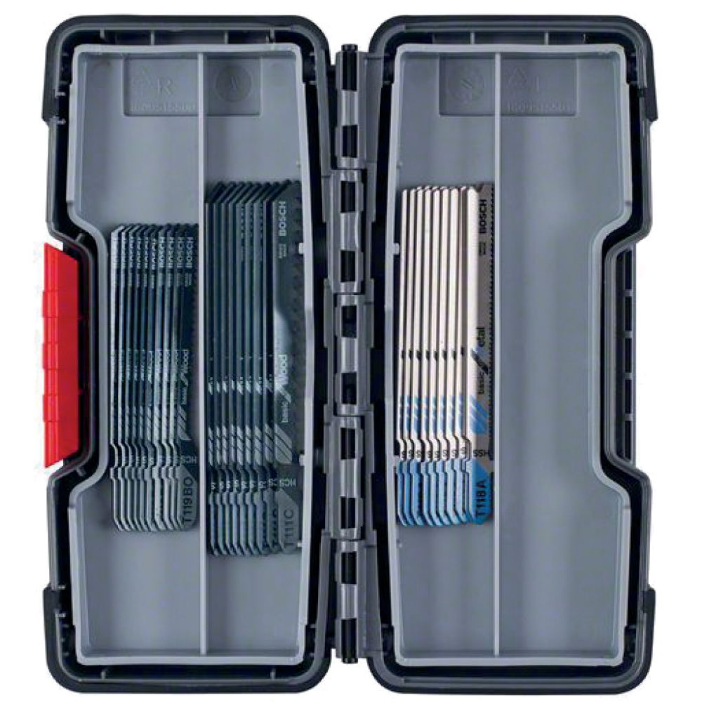 Bosch Stichsägeblatt Set Holz/Metall 30tlg.