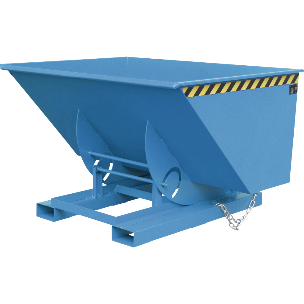 Kippbehälter 1,50qm lackiert blau
