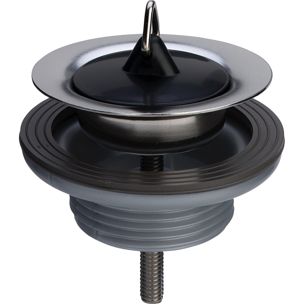 Viega Universalventil 5121.3 in G1 1/4 x 60mm Kunststoff grau