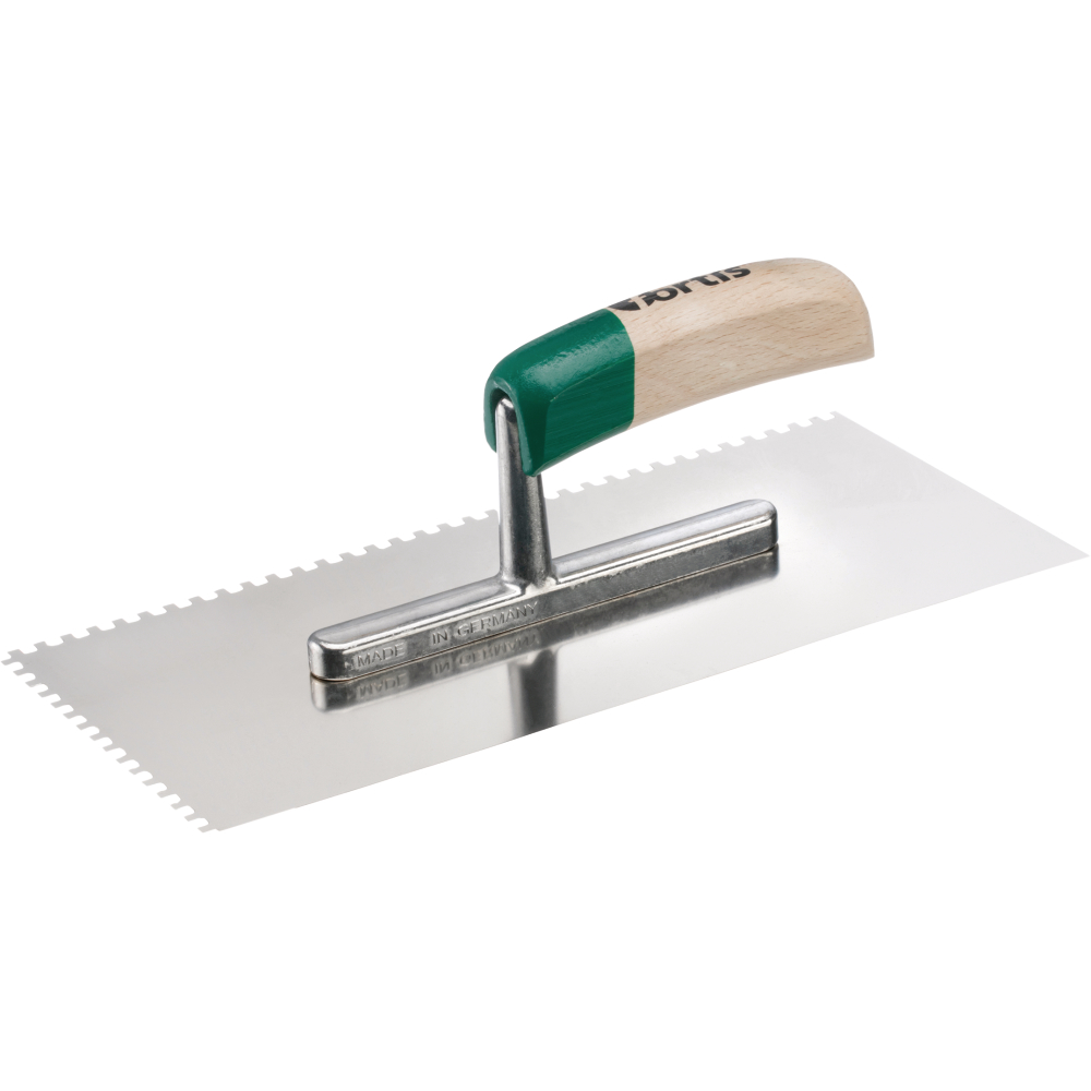 FORTIS Glättekelle gezahnt rfr. 280x130mm 6x 6mm
