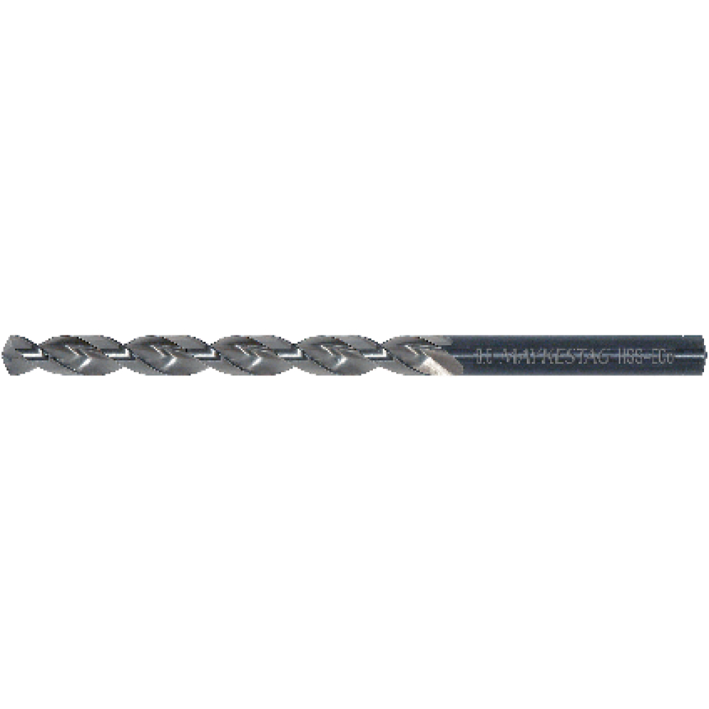 Spiralbohrer HSS Co5 DIN 340 N geschl, lang, FORTE