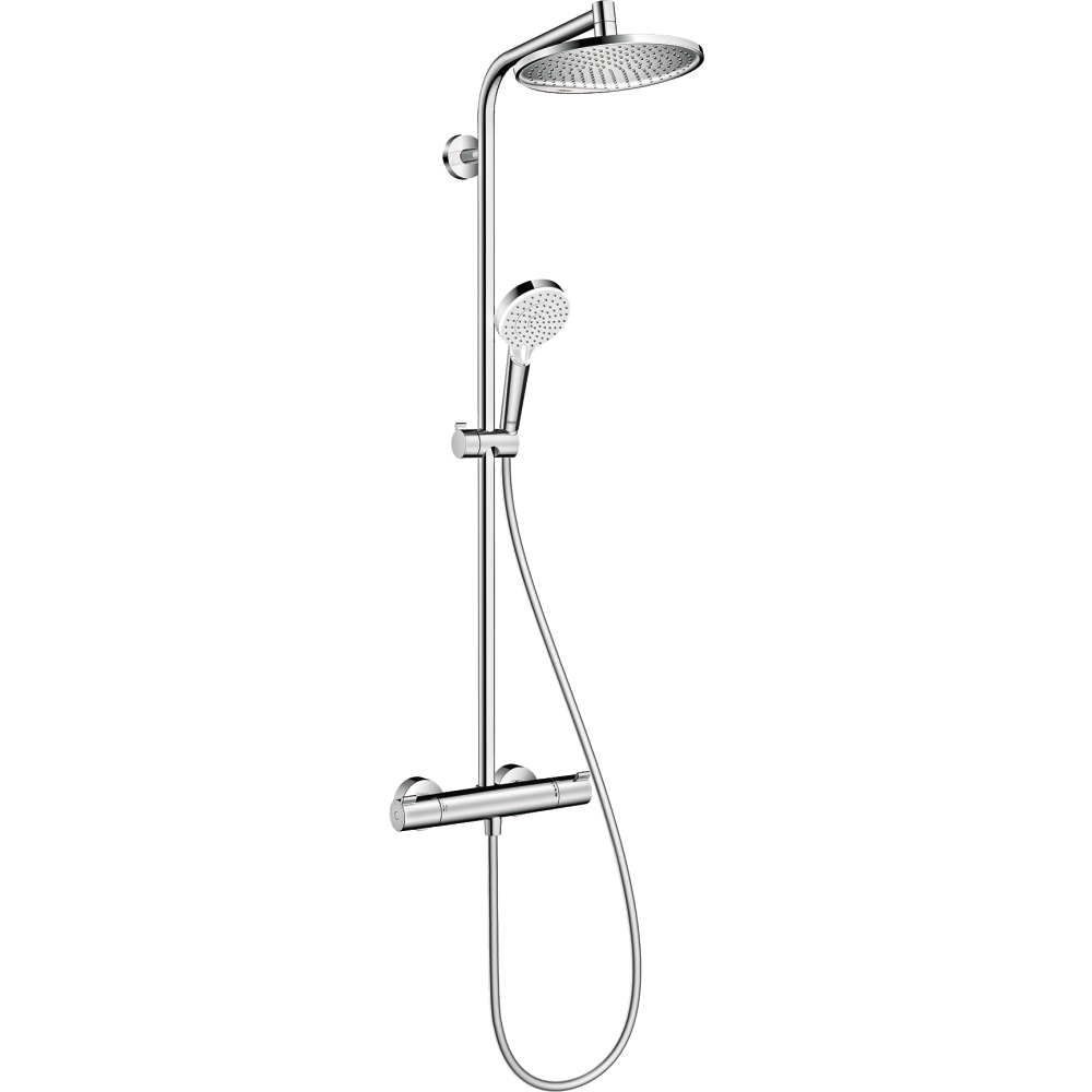 Brausenkombi Crometta S 240 1jet Showerpipe chrom