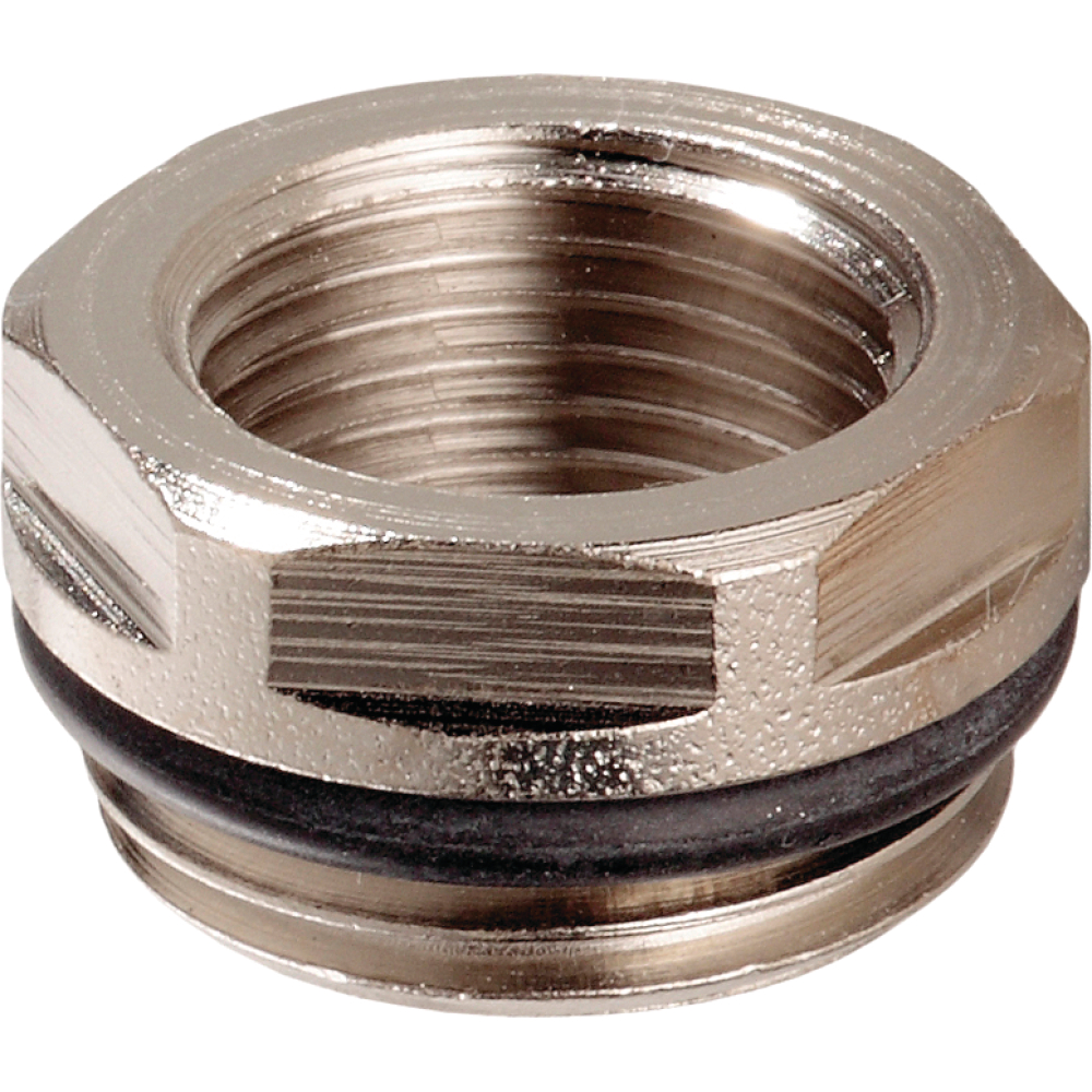 HS Anschlussstopfen UNIVERS 1/2"x3/8", selbstdich. m O-R., MS vern