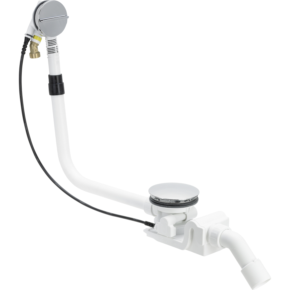 Viega Ab-und Überlauf Rotaplex Trio 6141.61 in 725mmxDN40/50 verchromt