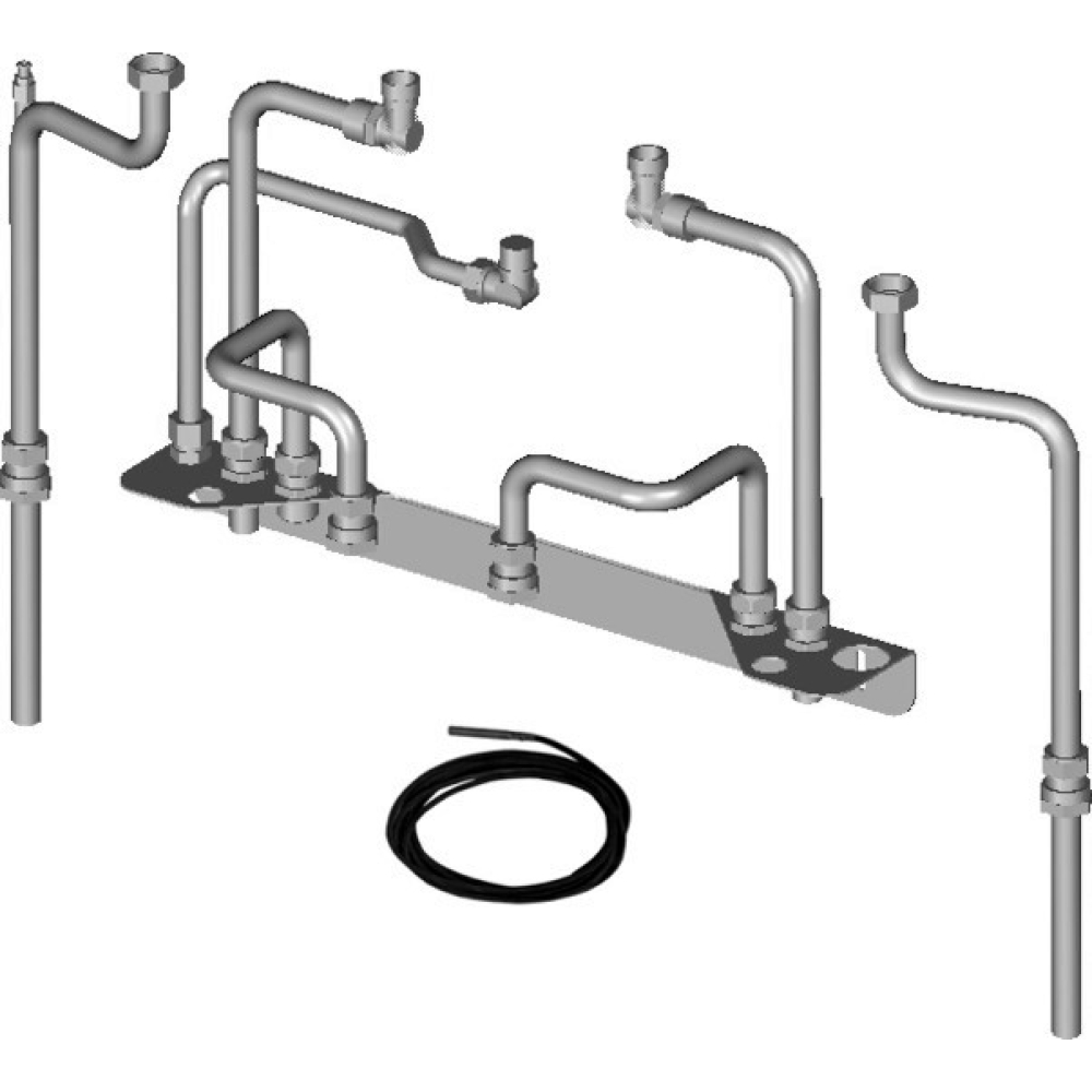 Wolf Anschluss-Set CGU-2/CSW-120 für Aufputzinstallation