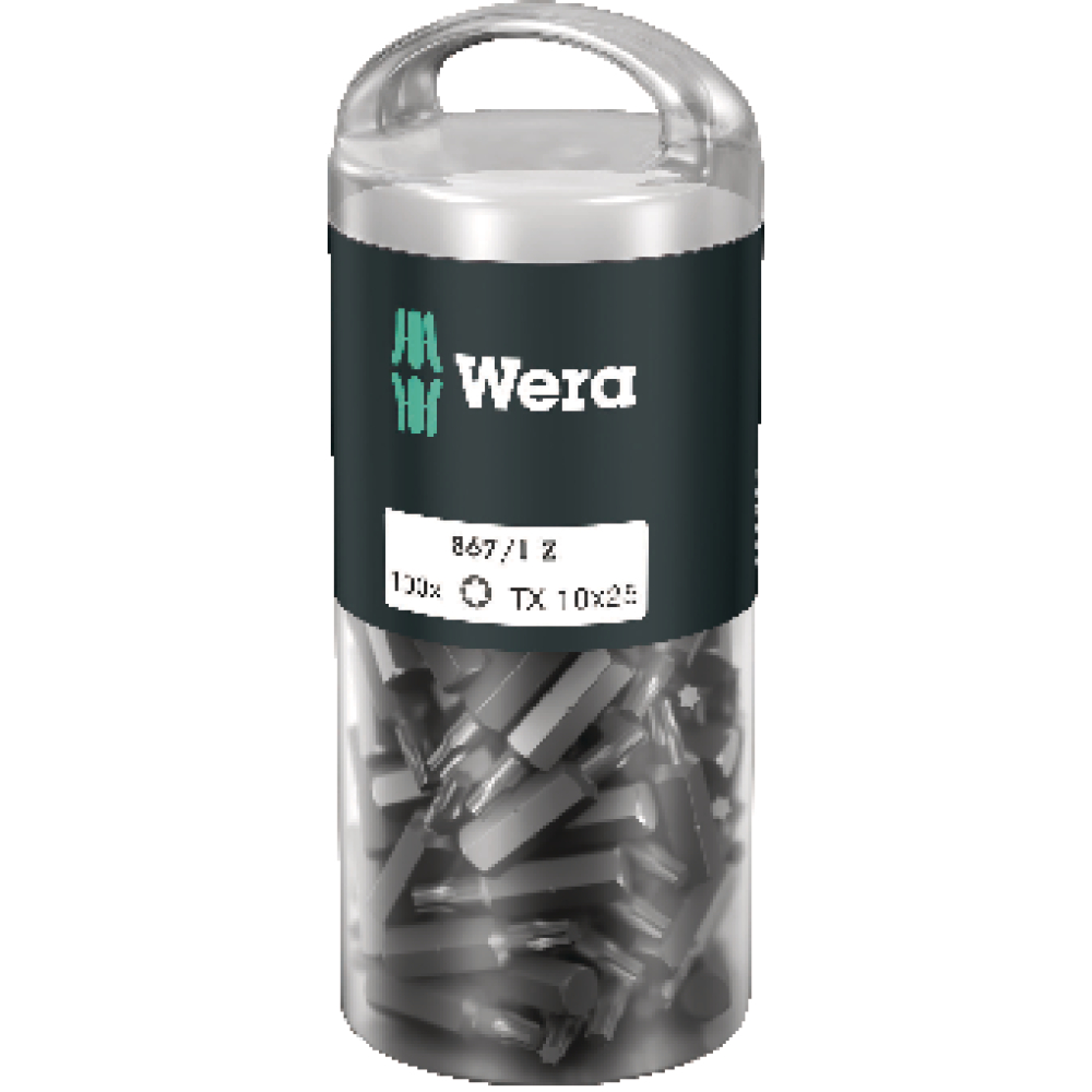 Bit 1/4" DIN3126E6,3 T40x25mm Pack zu 100StückWera