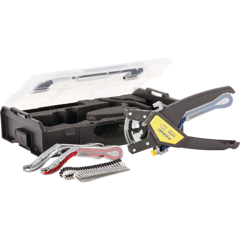 Jokari Abisolier- und Crimpzangen-Set Quadro-Plus 0,5-2,5mm 244-teilig