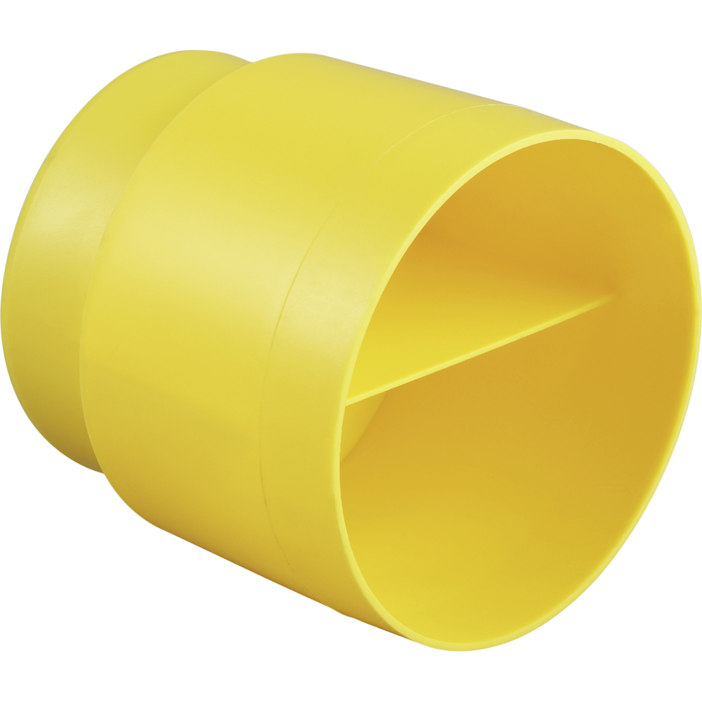 Viega Stopfen 8010.23 in DN80 Kunststoff gelb RAL 1004