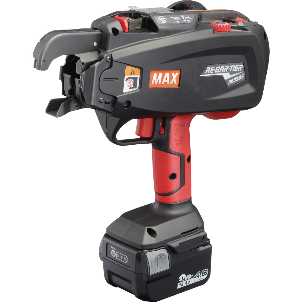 Akku-Bindemaschine RB398S 14,4V 2x4,0Ah + Ladegerät