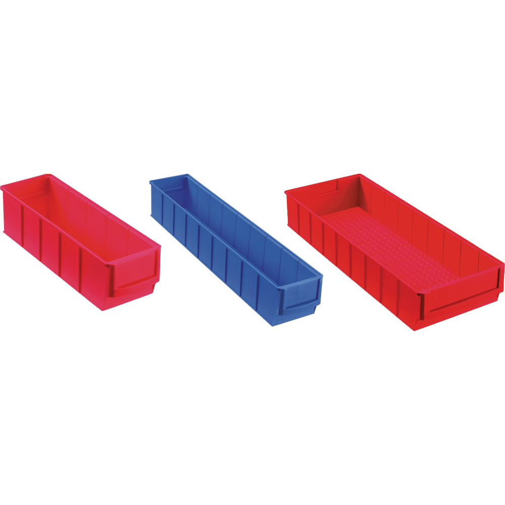 Regalbox PP 400 S blau 400x91x81mm