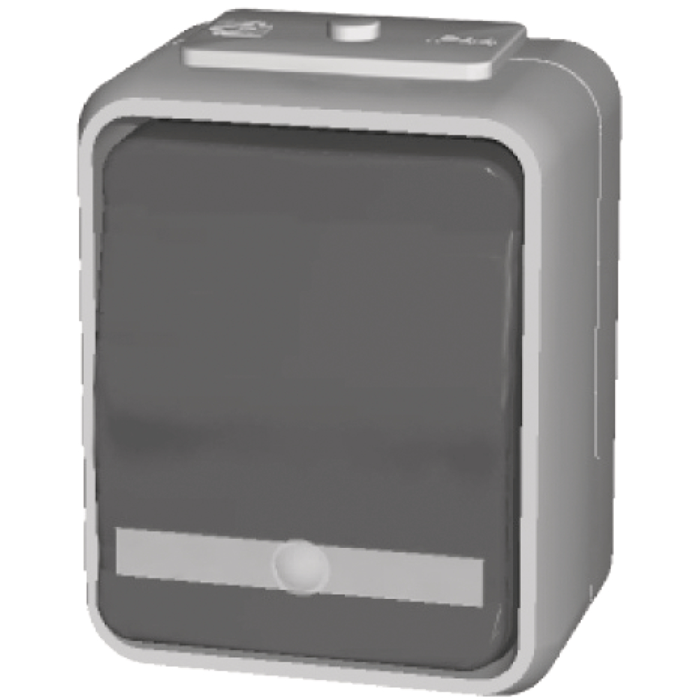 ELSO Taster beleuchtet 1S AP IP44 442119