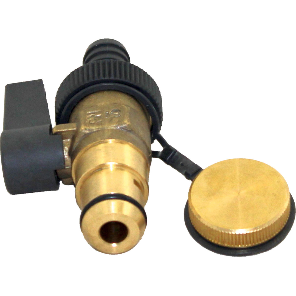 Wolf Kugelhahn Steckverbindung 18mm für CGB-2