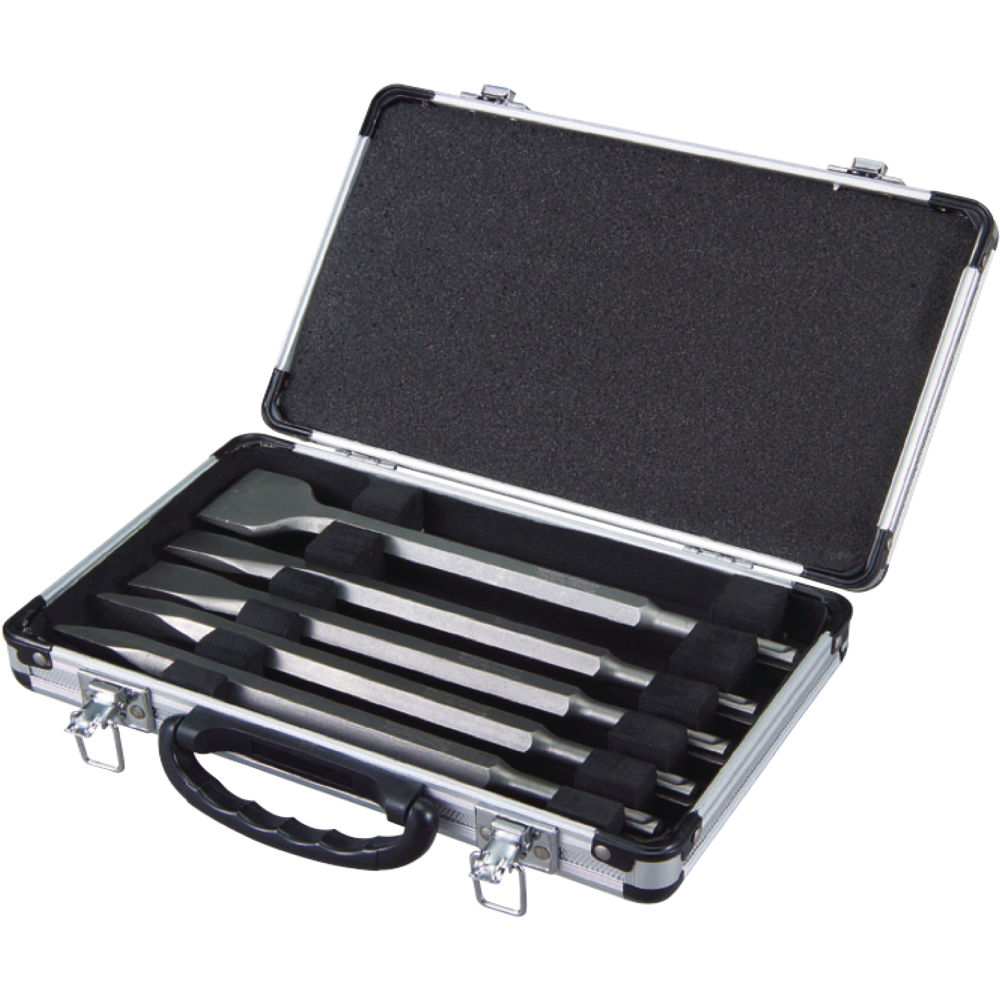 Meißelset SDS-plus 5-tlg. 250mm im Koffer