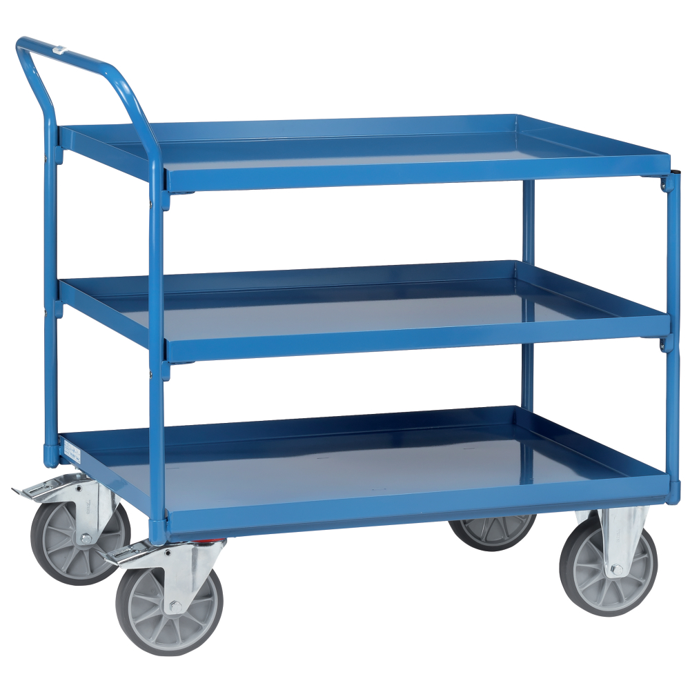 Tischwagen 4930 400kg 3 Wannen 850x500mm