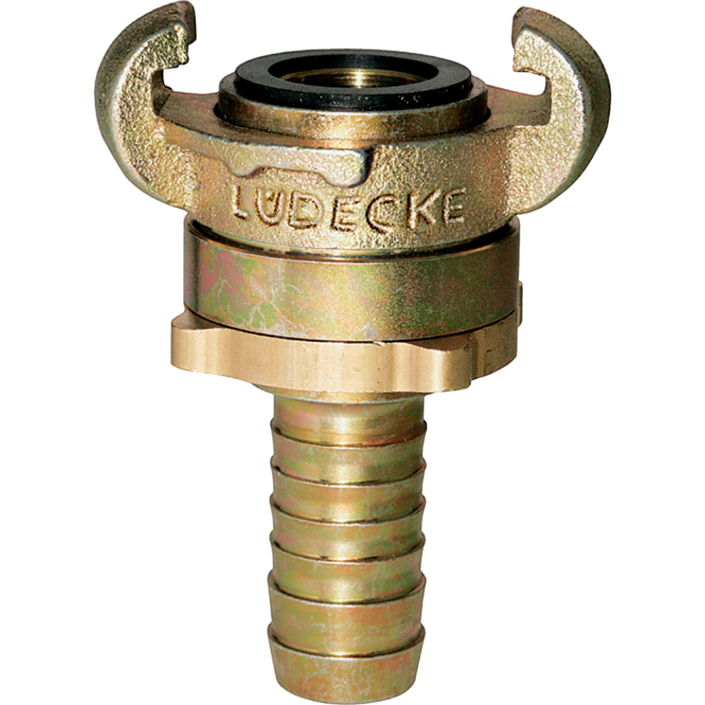 MODY-Schlauchkupplung DIN 3238, Temperg. Tülle 19mm, 3/4" LÜDECKE