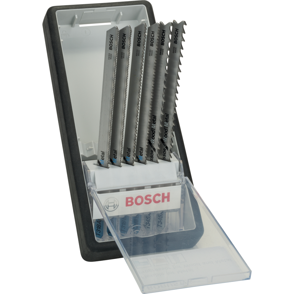 Bosch Stichsägeblatt-Set Robust Line Metall-Expert 6-tlg.