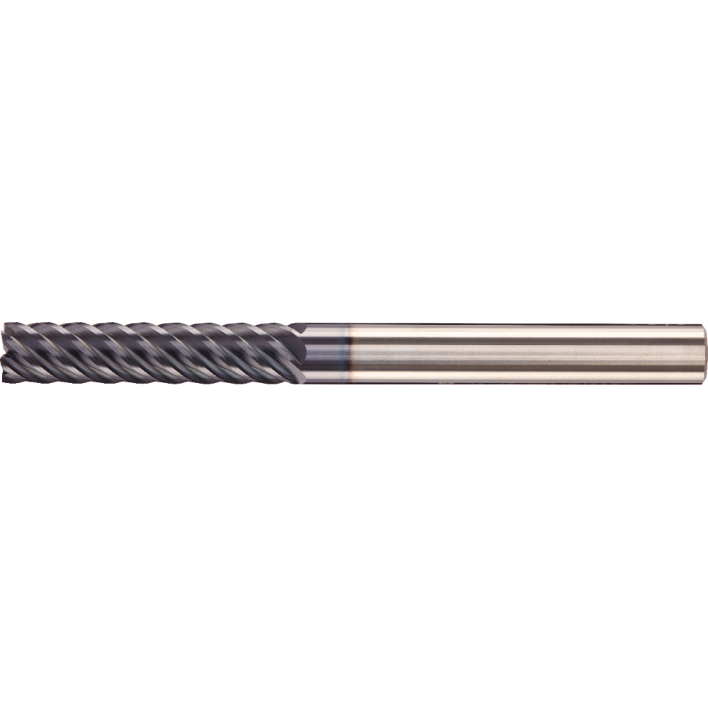 FORTIS Schaftfräser extralang VHM AlTiN+ Z6 45Grad 6mm