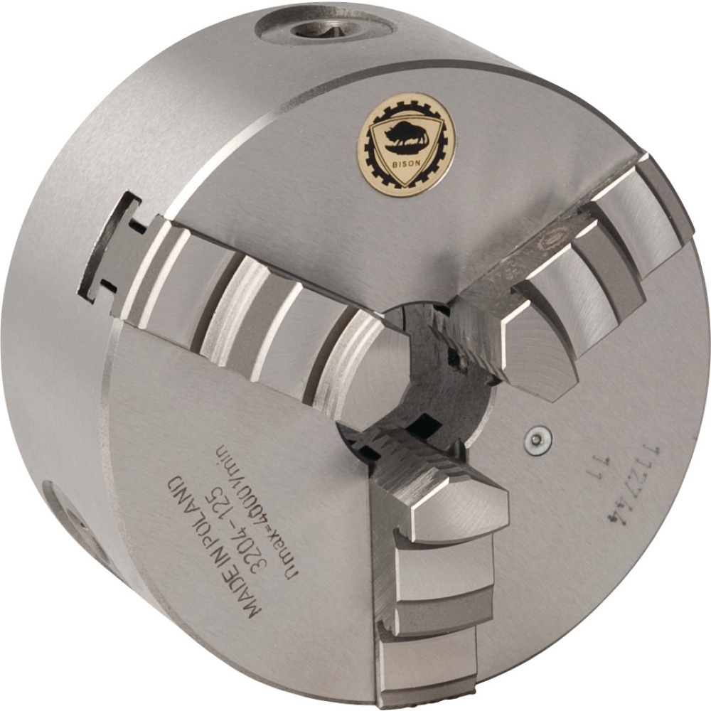 Dreibacken-Drehfutter Guss 160mm DIN6350 BISON