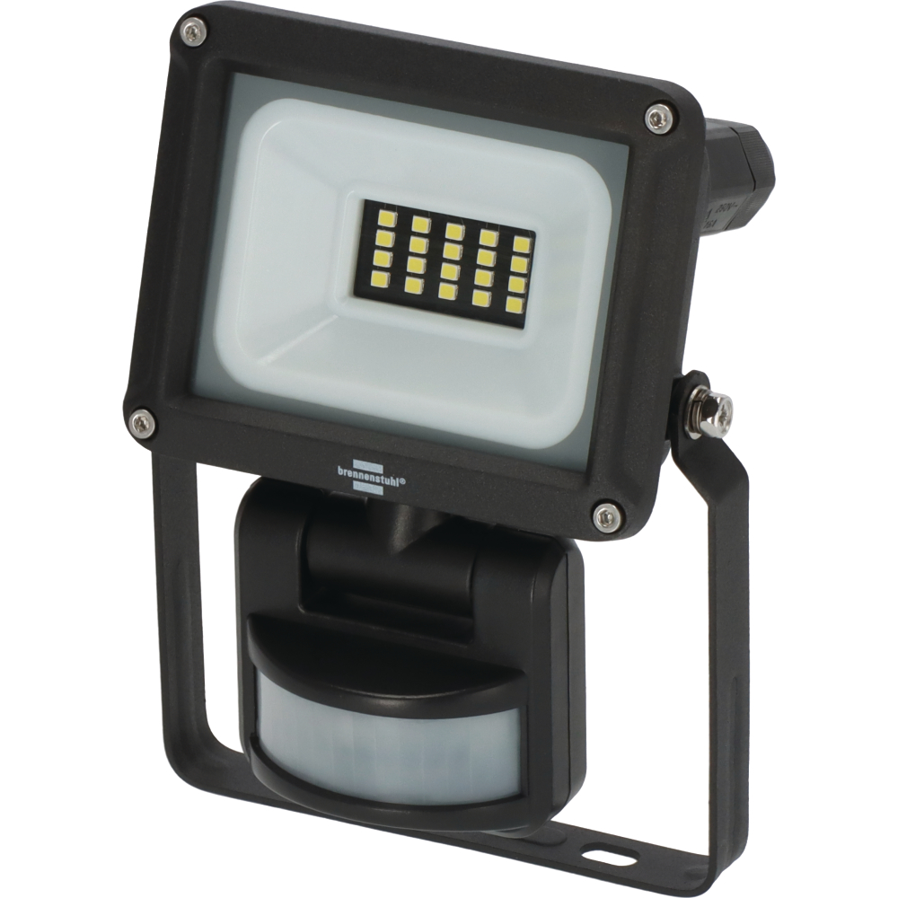 LED Strahler JARO 1060 P m. Infrarot-BWM 10W 1150lm 6500K IP65 schwarz